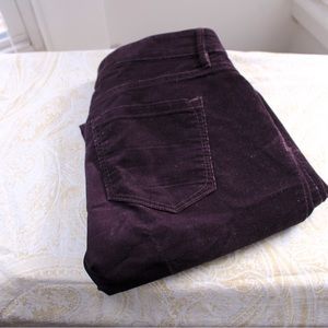 LOFT Straight Corduroy Pants